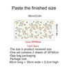 INS Boho Flowers Wall Stickers DIY Accessories Colorful Decorative Decals Watercolor Eco-friendly Wall Art Nursery Kindergarden