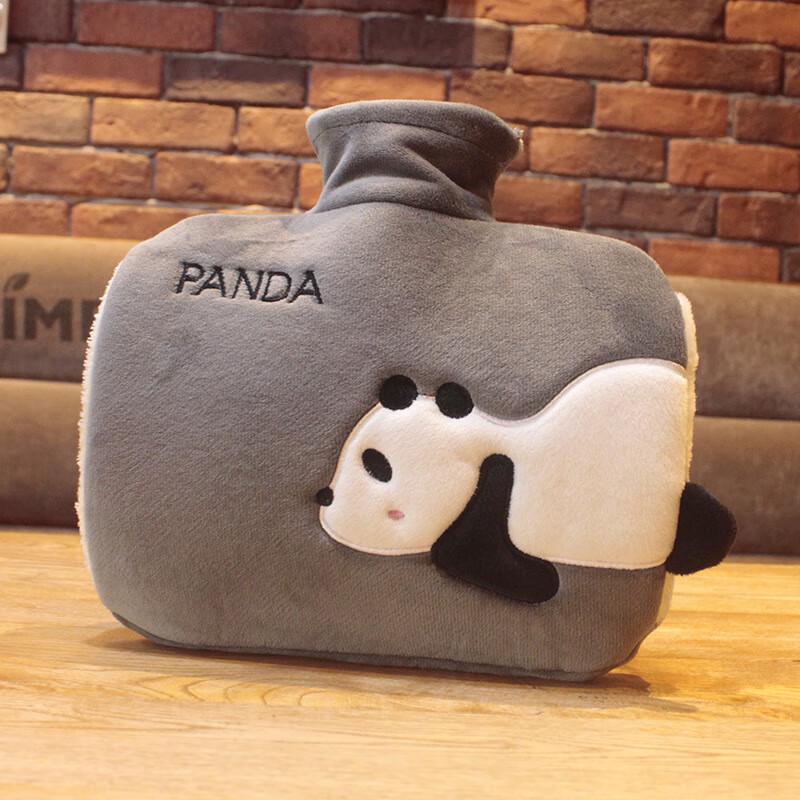 

Water-Filling Hot Water Bottle with Plush Cover