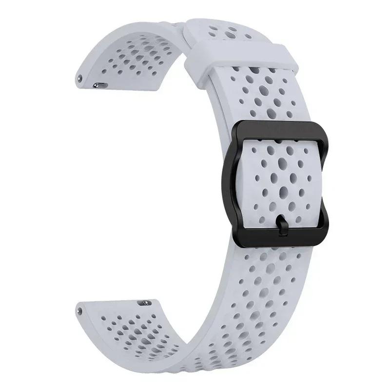 22mm Official Strap For Xiaomi Watch 2 Pro/color 2 Breathable Silicone Band For Mi Watch S4/S3/S2/S1 Active Bracelet Sport Bands