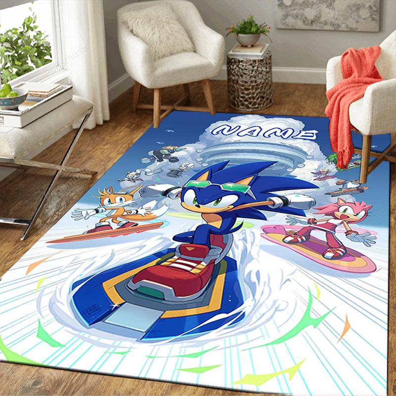 Custom 1Pc Sonic Adventure Through Dreams Rug Office Carpet Indoor Outdoor Entrance Doormat Nonslip Soft And Comfortable Living Room D2915337