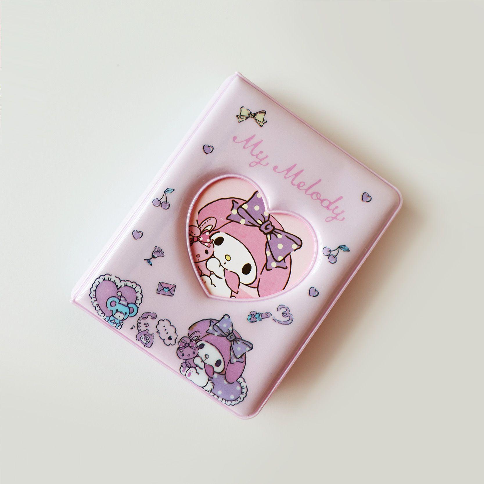 Sanrio Альбом для карт Cinnamoroll Kuromi Hello Kitty My Melody Pochacco Трехдюймовый Альбом для Polaroid Хранение и Защита Альбом