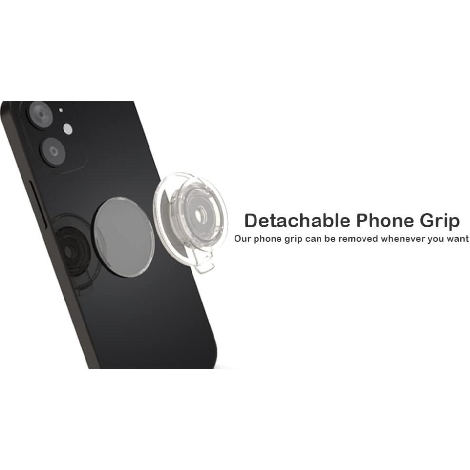 GRIPONG Fun 3D Gummy Bear Phone Grip - Expandable Collapsible Stand for Smartphones & Tablets - Bear Design, Secure Grip, Easy Attachment, and