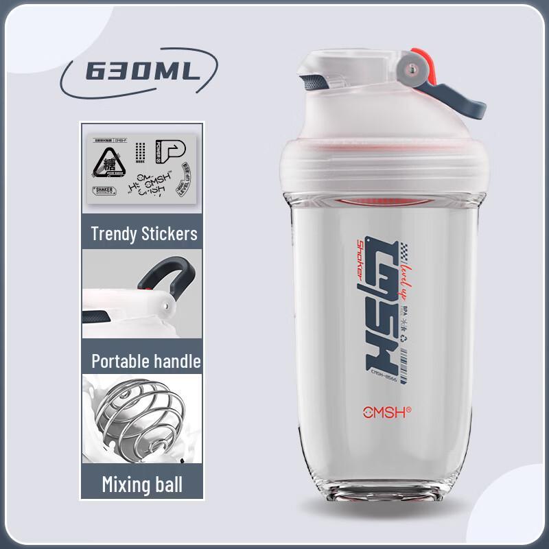 Portable Fitness Shaker Bottle