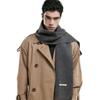 Jiumu Men's Pure Wool Winter Scarf