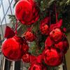 10PCS Red Glossy Round 4D Foil Balloons Are Used for Valentine's Day Decoration Restaurant and Birthday Party Decoration 5