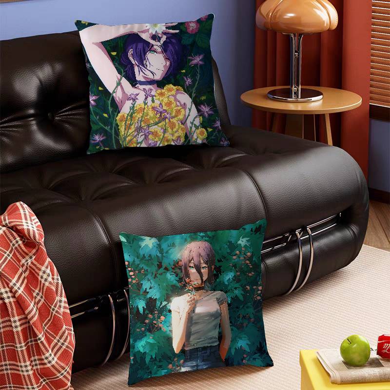 R-Reze Anime Pillow Anime Pillow Sofa Bed Head Pillow Cover Cushion Cover 45x45 Cm Fashion