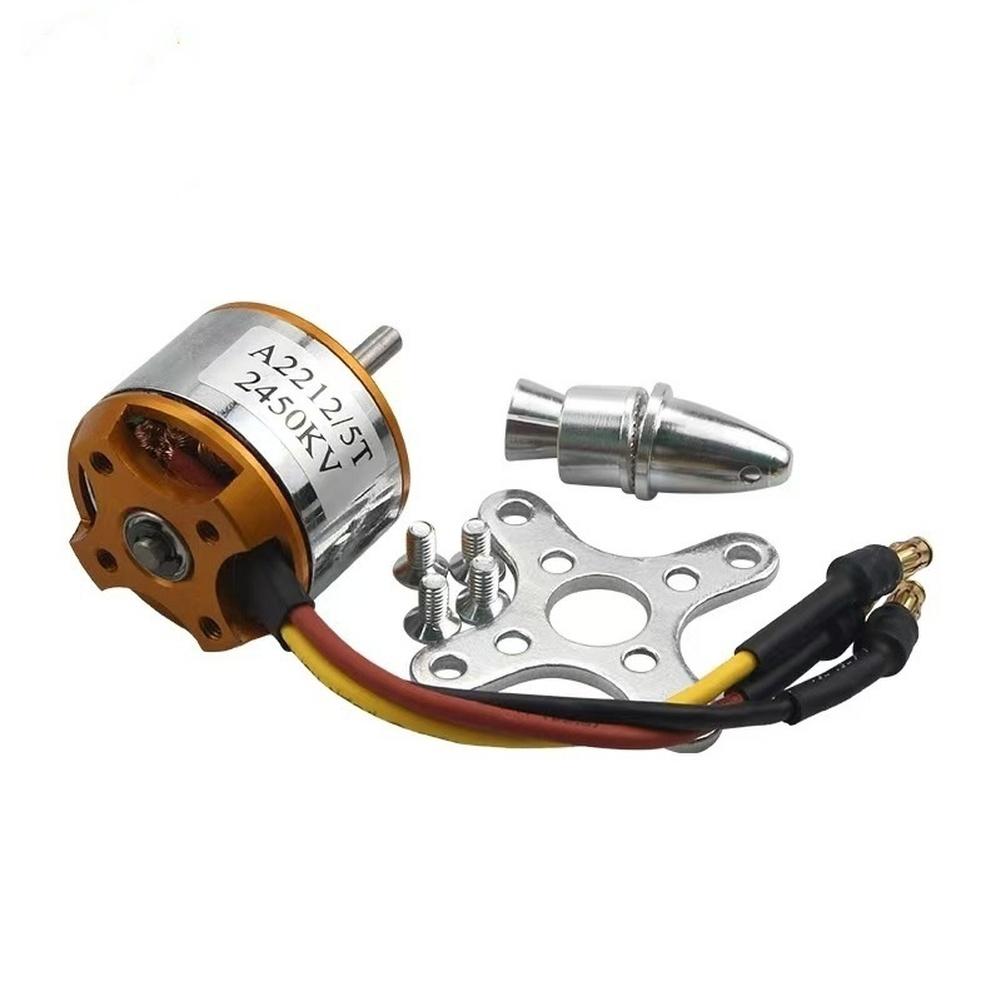 A2212 Brushless Motor For RC Aircraft 1000KV 1400KV 2200KV High Efficiency Lightweight For Multi Rotor Fixed Wing Models