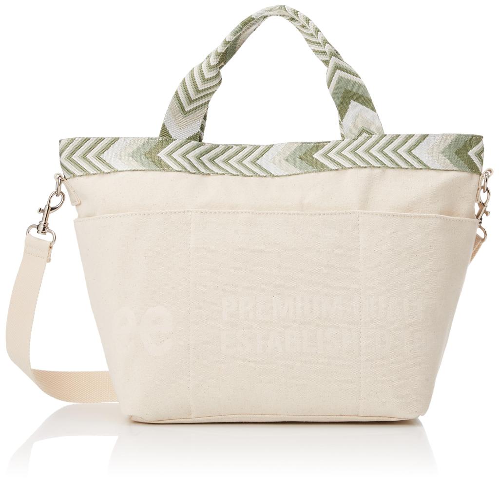 Lee arrow Mini Tote Lunch Mini Thick Cotton Medium Shoulder Perfect for and Green 2-Way Bag, Bag, Tote, Canvas, Size, 2-Way Bag, Commuting, School,