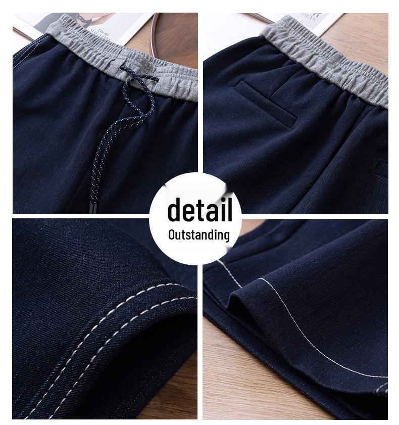 Women's High Waist Tencel Summer Jeans - Ultra-Thin, Ice Silk, Plus Size, Straight, Slimming, Loose, Wide, and Narrow Leg Options Available.