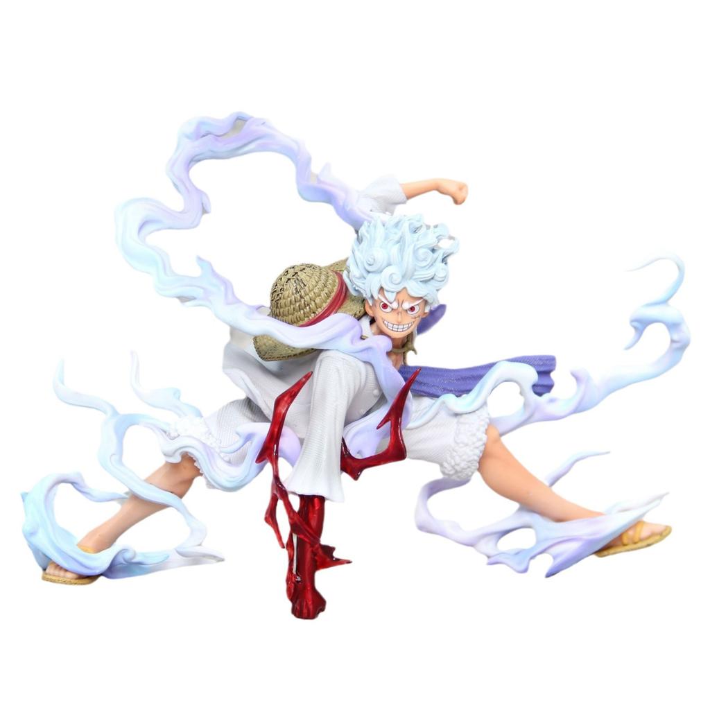 18 см One Piece Бог Солнца Ника Луффи пробуждается в 5-й передаче Фигурка Модель Статуэтка Игрушки Коллекция Декорация Модель Игрушки Подарок