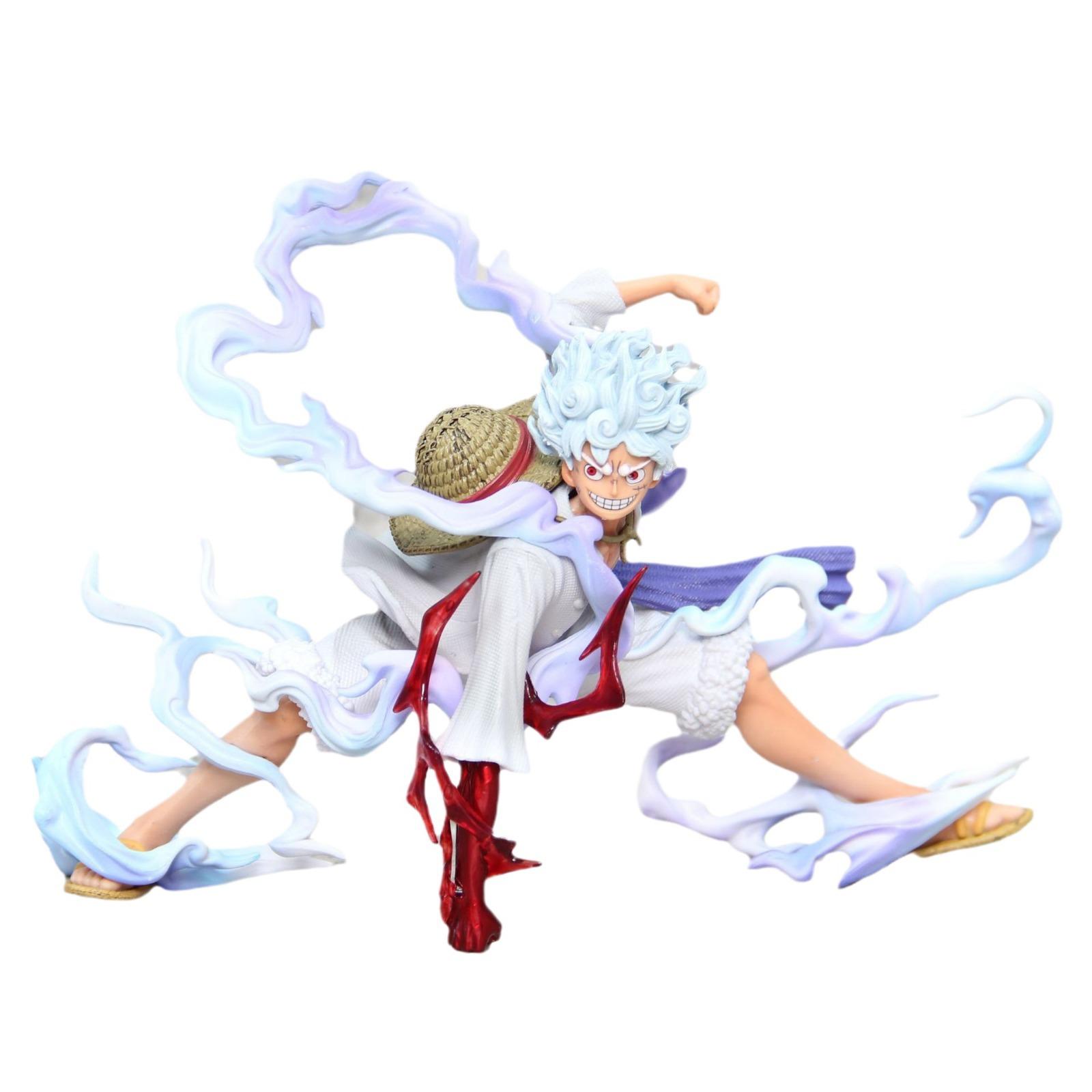 

18cm One Piece Sun God Nica Luffy awakens in 5th gear Action Figure Model Statue Toys Collection Decoration Model Toys Gift