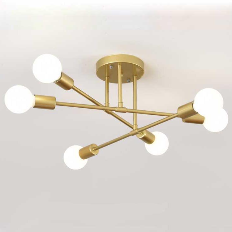 Nordic Modern Ceiling Light: Warm, Romantic, Creative Lighting for Small Bedrooms and Living Rooms.