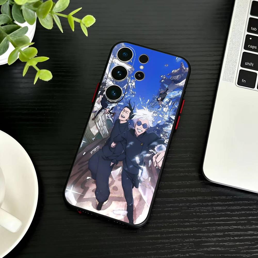 S-Satoru Gojo S-Suguru Geto  Phone Case For Samsung S26,S25,S24,S23,S22,S21,S20,S30,Ultra,Plus,Fe,Note,5G Black Cover