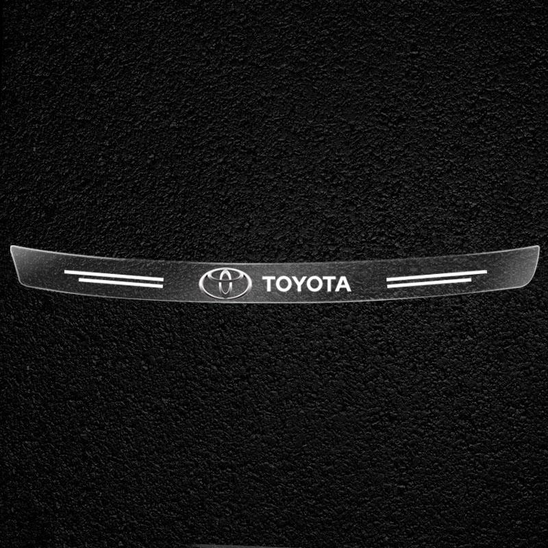 1 шт. Прозрачная защитная наклейка на значок багажника автомобиля для Toyota Trd Chr Corolla Camry Rav4 Yaris Hilux Prius Avensis Auris Prado Verso