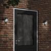 VidaXL Outdoor Wall Light with Sensors Black, Outdoor Wall Lighting, Garden Wall Lamp, Wall Sconce 4006312