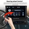 1 Din Autoradio Stereo 7" HD Automatisch versenkbarer Touchscreen Monitor MP5 SD FM USB-Player Audio Bluetooth