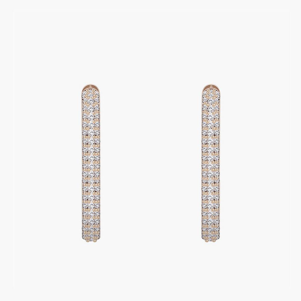Monograph Lottie Earrings Mger001S 14K Gold Plated