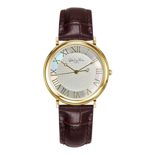 

[Valentino Rudy] Женские кожаные наручные часы Valentino Rudy VR1131A-GDBR FREE