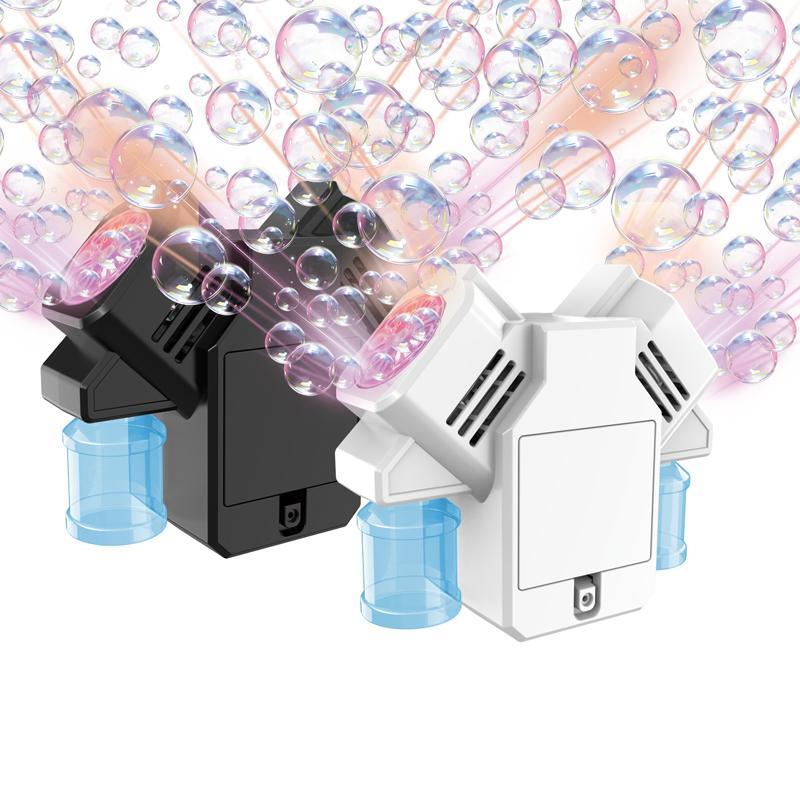 Bubble machine floor standing double headed bubble toy outdoor wedding game children's bubble without battery bubble water