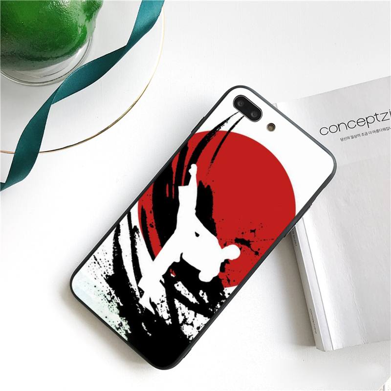 Japan Aikido Judo Phone Case for Iphone 13 11 8 7 6 6S Plus 7 Plus 8 Plus X XS MAX 5 5S XR 12 11 Pro Max Se 2020 Funda Cover