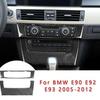 Carbon Fiber Interior Control Panel Cover Trim Set Fits BMW E90 92 93 2005-12 US