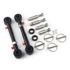 2.5"- 6" Front Sway Bar Links Quicker Disconnect System Kit for Jeep Wrangler JK 2007-2018 Adjustable Upgrade Swaybar Lifts