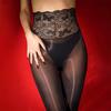 Women Stockings Oil Glossy Seamless Pantyhose Lace High Waist Tight Lingerie Hosiery