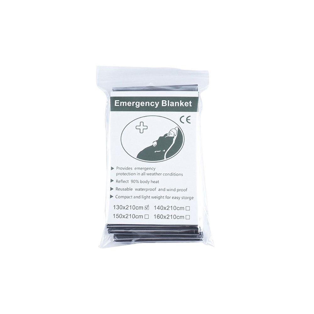 

Аварийные космические одеяла Mylar Survival Emergency Thermal Blankets для NASA Outdoor Camping Hiking Marathon Первая помощь