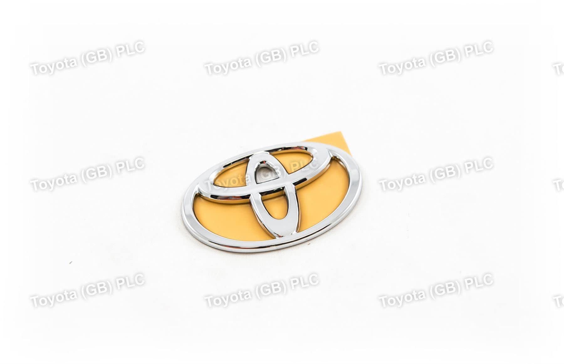 

Genuine Toyota Starlet Back Door Emblem Part Number No. 1, 75431-10060