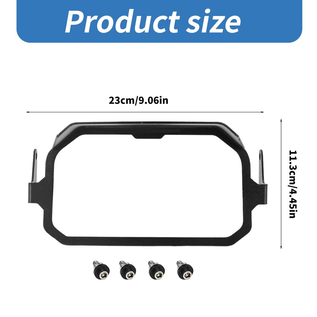 Antitheft TFT Meter Frame Screen Guard Fit for R1250GS R1200GS Adventure Motorcycle Display Cover Instrument Panel Cover