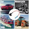 5 Pcs Add-a-Circuit Adapter APM Tap Mini Blade Micro 12V Car Fuse Box Holder Auto Motri Insurance ATM Adapter Fuses4