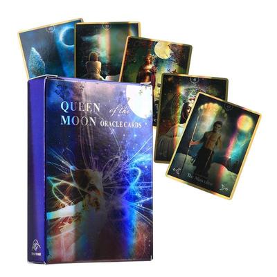 Versão Laser das Cartas do Oráculo da Rainha da Lua Cartas do Oráculo da Rainha da Lua