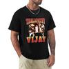 Vijay Grafisch T-shirt sublieme zwarte t-shirts voor mannen katoen Unisex T-shirt