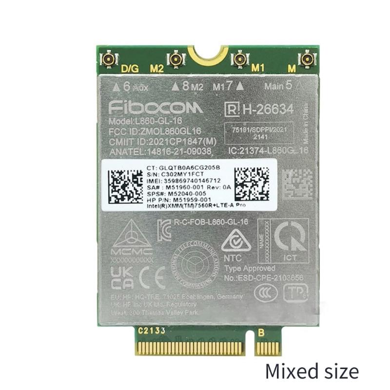 4G Module L860-GL-16 XMM7560R Chip M51960-001 M55040-005 for X360 X2022- 840G5 840G6 850G6 830G6