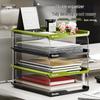 Transparent Stackable A4 Document Organizer Box