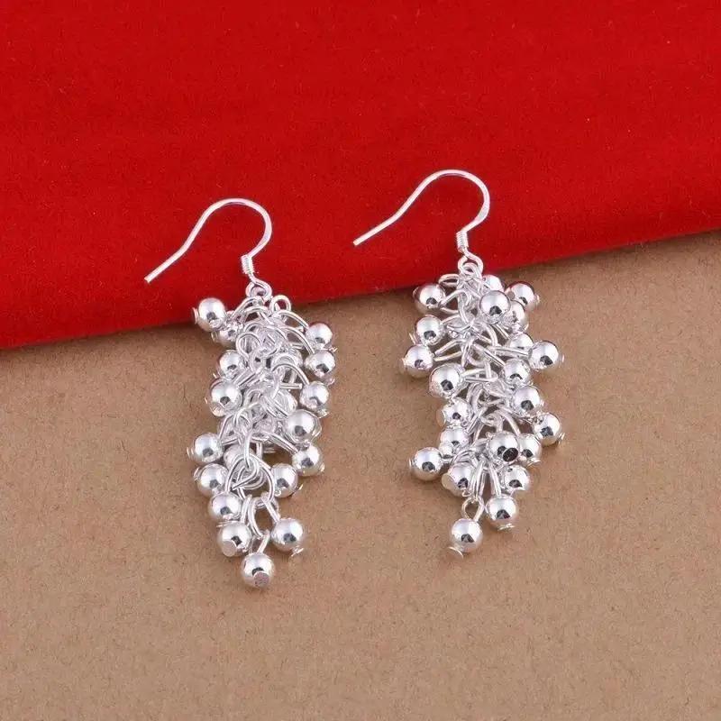 3-teiliges/Set Exquisites sechsreihiges Lichtperlen-Kugel-Schmuckset Damen Elegant Modisch Schmuckzubehör Geschenk Großhandel