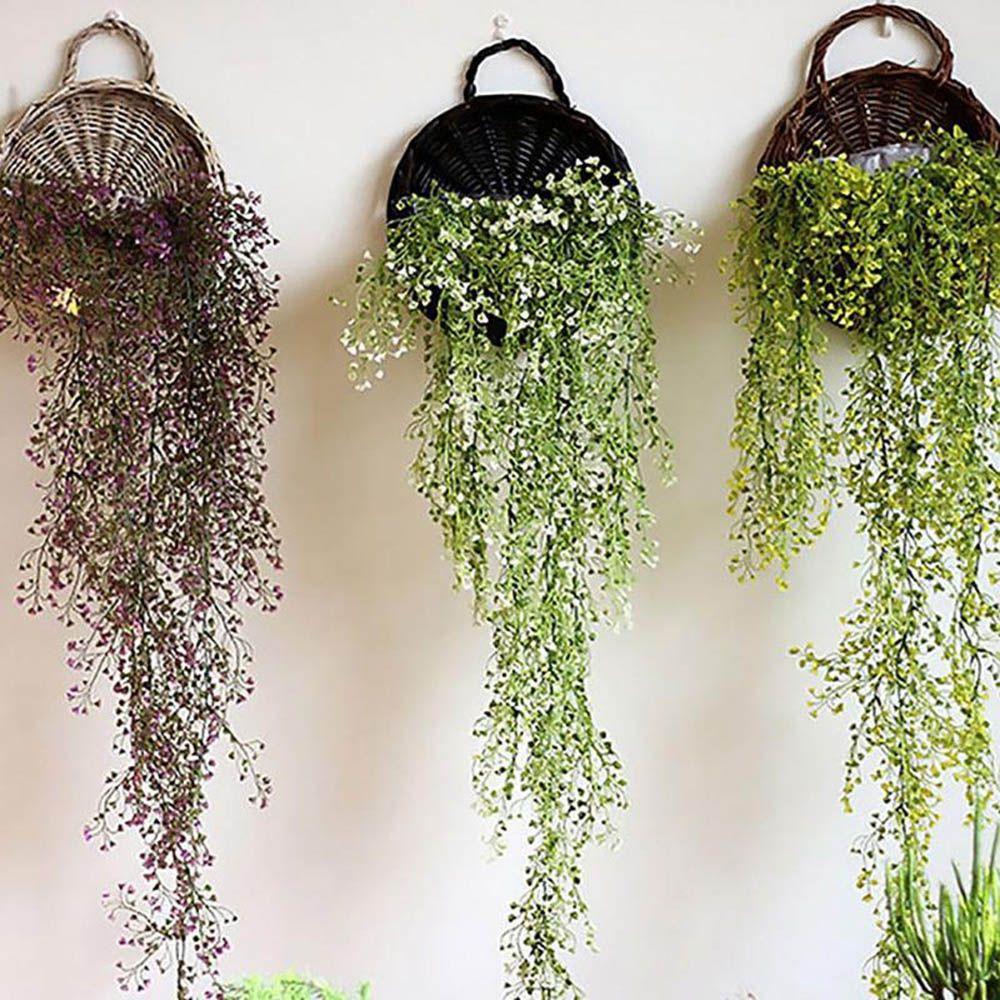 Wall Hanging Flower Basket Storage Container Flower Planter New Garden Pots Home & Living