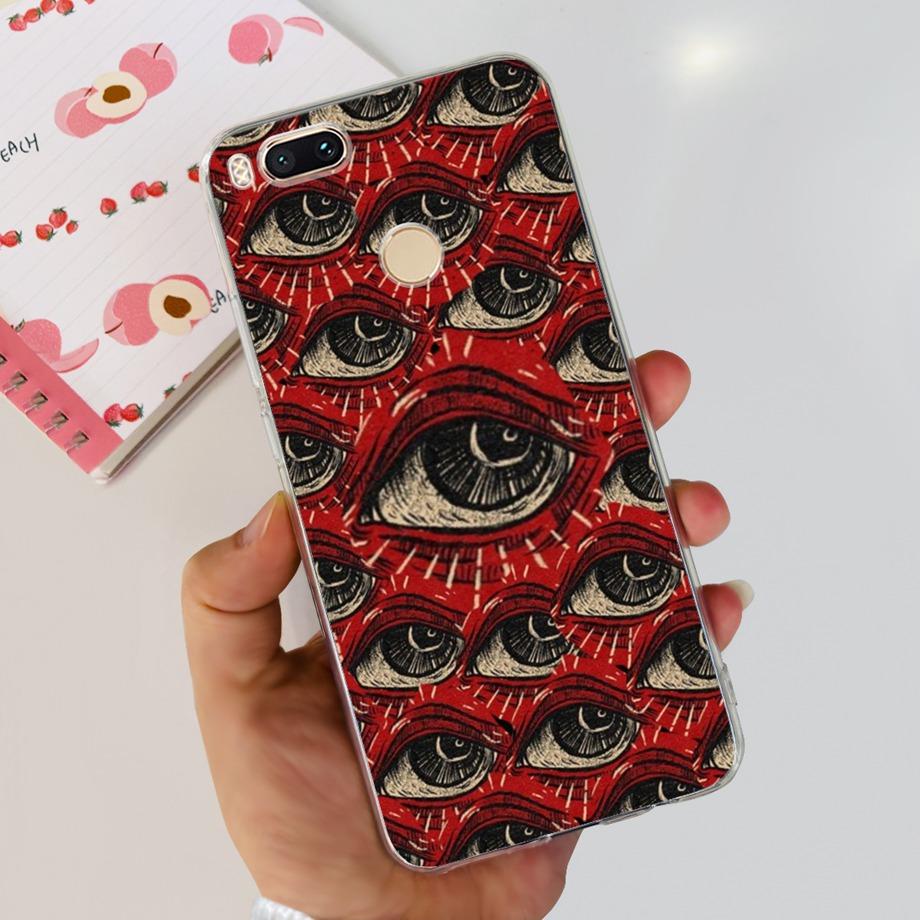 For Xiaomi Mi A1 Mi 5x Case Silicon Soft Clear TPU Phone Cases Back Cover For Xiaomi Mi 5X Mi5X MiA1 Bumper Coque Fundas Capas