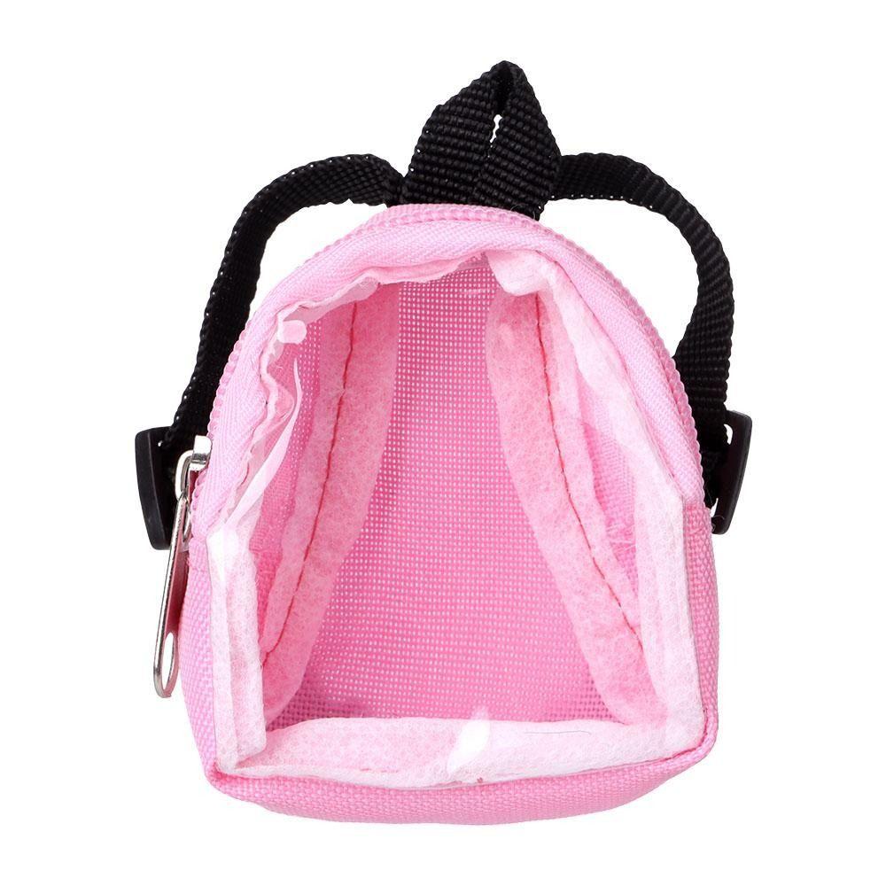 Child Gift Mini Backpack Haversack Travel Case Fashion Keychain  for BJD Doll