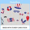 Theme Independence Day Star Pattern Creativity Party Decor Paper Photo Props