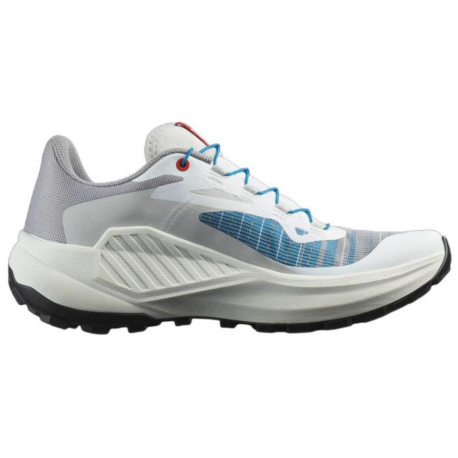 Salomon Genesis Comfortable Slip-Resistant Durable Low-Top Casual City Commuting Running Shoes Women sneaker Gray White 477671