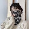 Versatile Winter Hanging Ear Mask Scarf Warm Windproof Face Mask Neck Protection For Women Outdoor Sports Headscarf