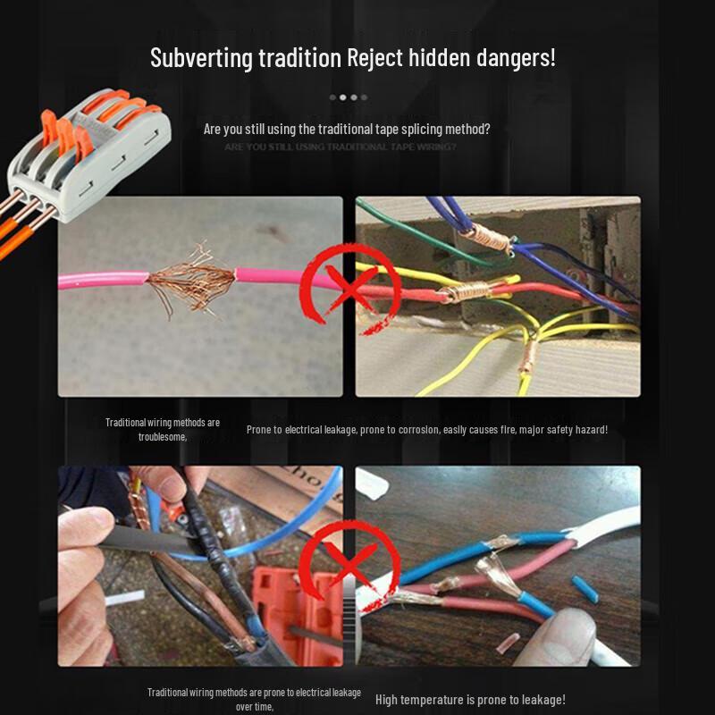 Quick Push-In Wire Terminal Connector