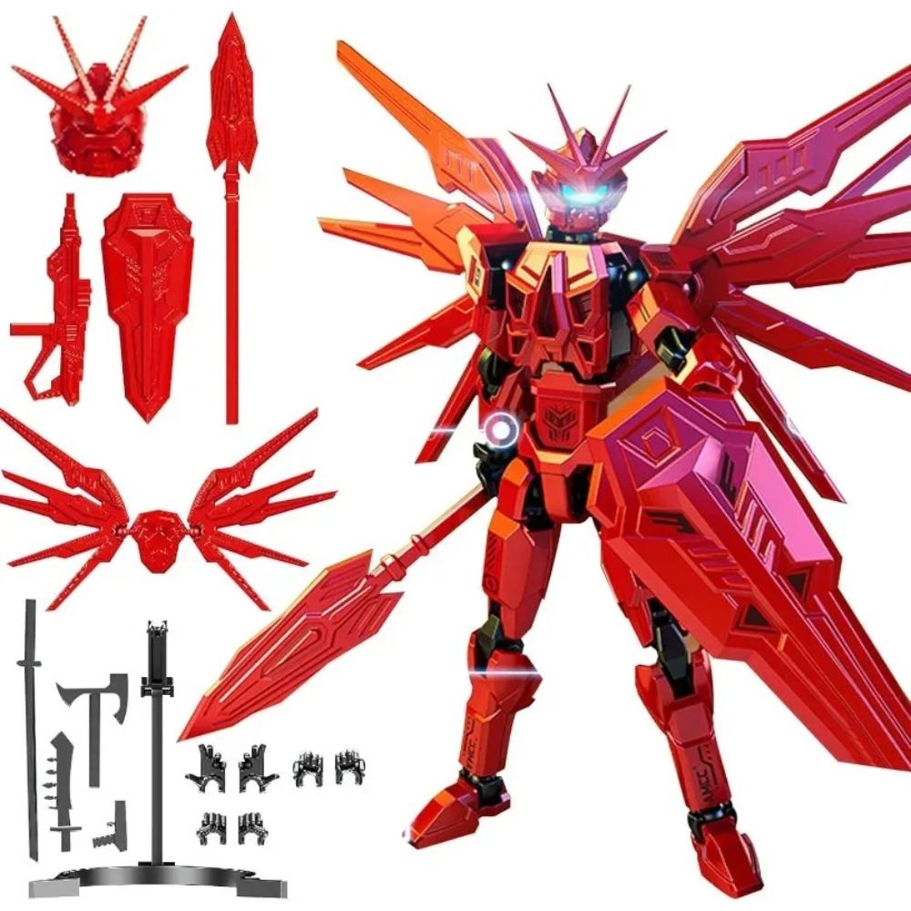 T13 Action Figure Dummy Fortunato 5,2 Pollici Fai da Te/Assemblaggio Completato Modello Fantascientifico Stampato 3D con Arti Articolati Decorazione Casa