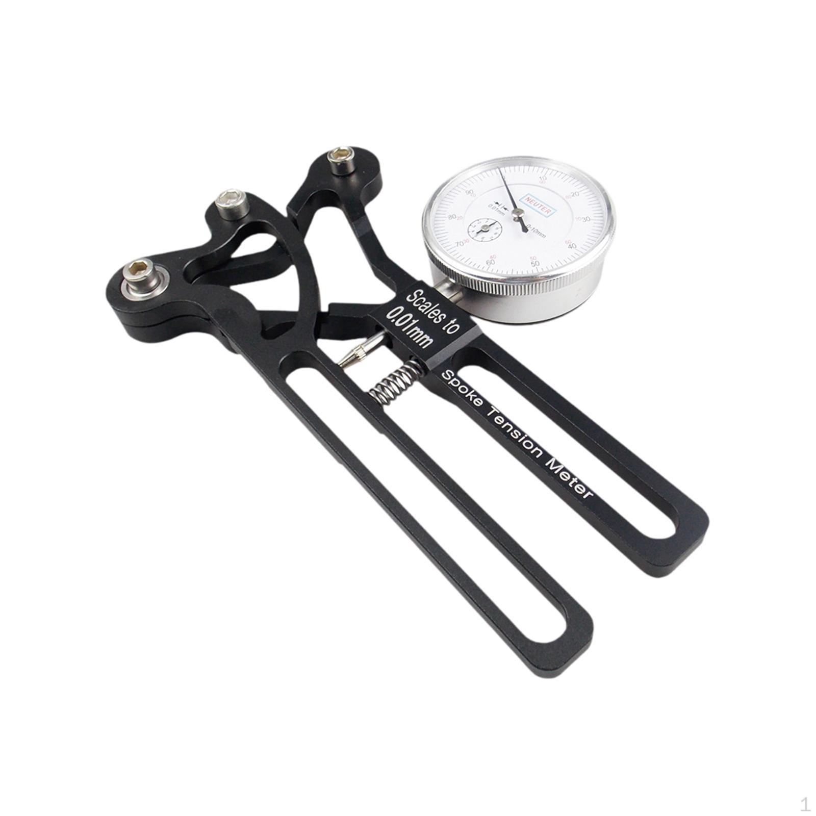 

Spoke Tension Meter Part Aluminum Alloy Outdoor Supplies Wheel Maintenance Cycling Bike Truing Tool чёрный