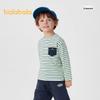 Balabala Children's Striped Long-Sleeve T-Shirt