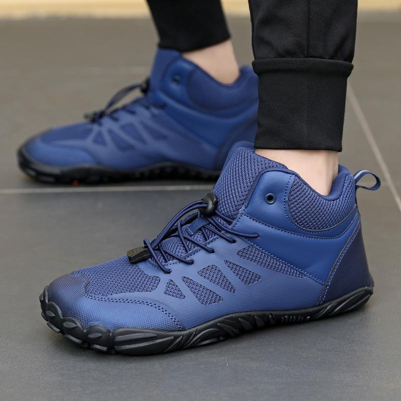 New Outdoor Middle Help Five-finger Hiking Shoes Couple Sports Fitness Large Size Creek Walking Shoes