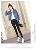 Plus Size Women's Denim Jacket: 2026 Spring/Autumn Slimming, Versatile, Loose Fit Short Top