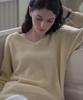 DEHEVE Classic V-Neck Knit [Butter]