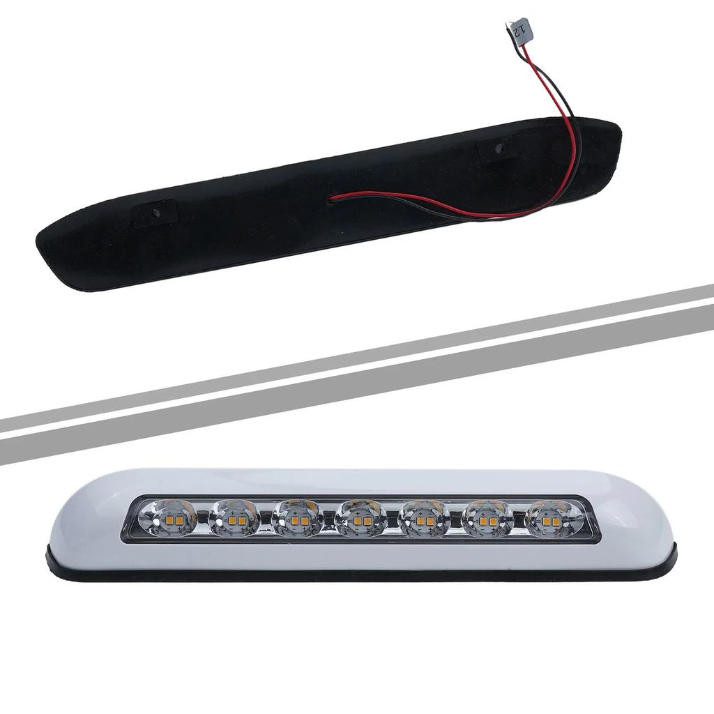 Brandneue RV-Beleuchtung 12 V 268 * 39 MM 8 W ABS Markisen-Veranda-Licht Außen-LED-Lampenperlen RV LED RV LED-Licht Weiß